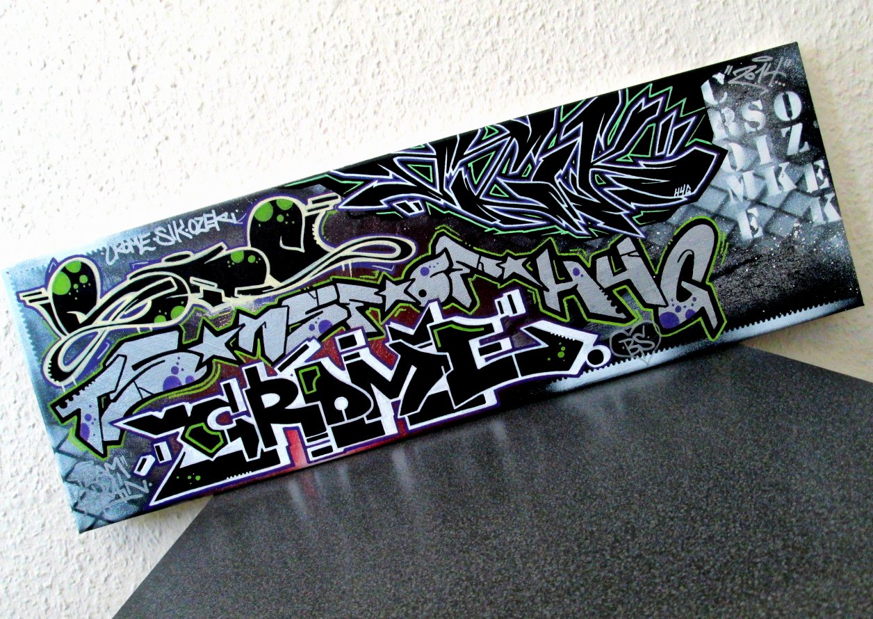 Graffiti Sketch in Brunswick - Photo by Crome83 - Crome, Crome83, Sikone (2014)