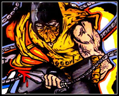 Graffiti Sketch in Braunschweig - Photo by Crome83 - Crome, Crome83, Pokz (2011)