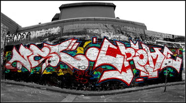 Graffiti Bombing in Braunschweig - Photo by Crome83 - Apez, Apes, Crome (2015)