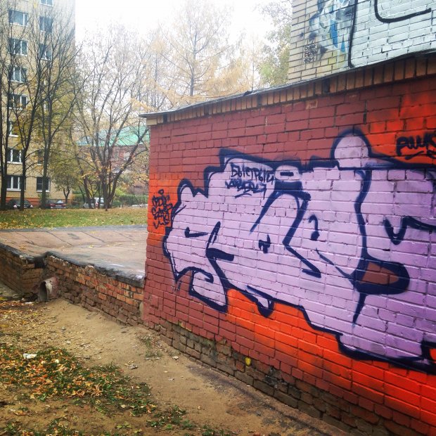 Graffiti Bombing - Photo by Crops