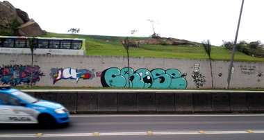 Graffiti Wall - Photo by Crose