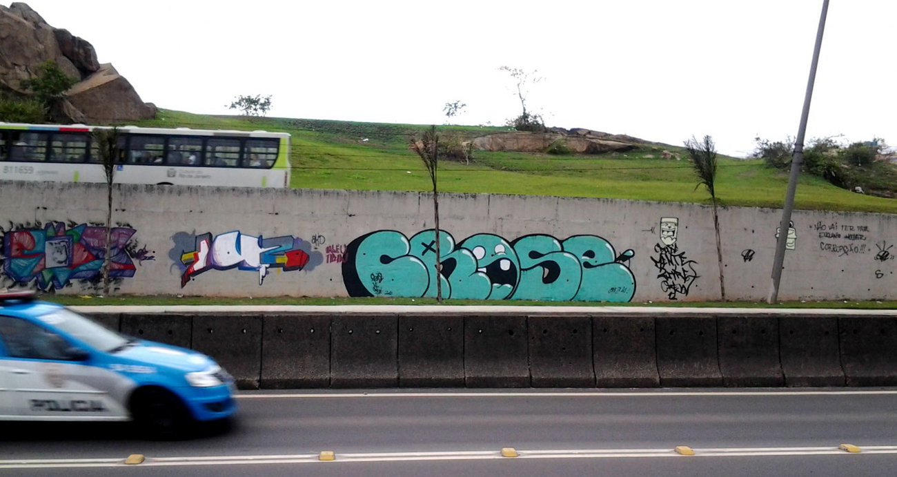 Graffiti Wall - Photo by Crose