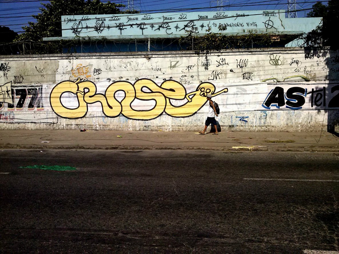 Graffiti Bombing - Photo by Crose