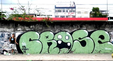 Graffiti Wall - Photo by Crose