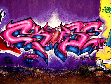 Graffiti Wall in Brazil - Photo by Crose