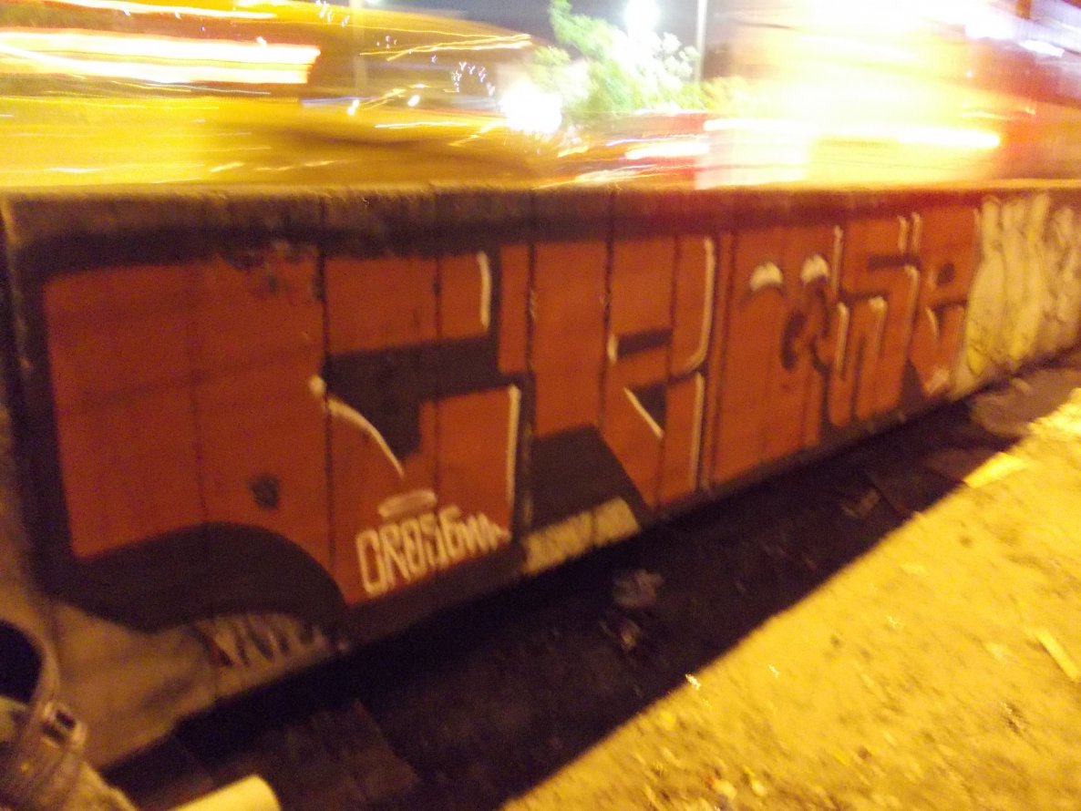 Graffiti Bombing - Photo by Crose