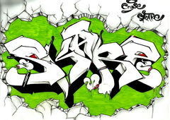 Graffiti Sketch - Photo by Crose - crose