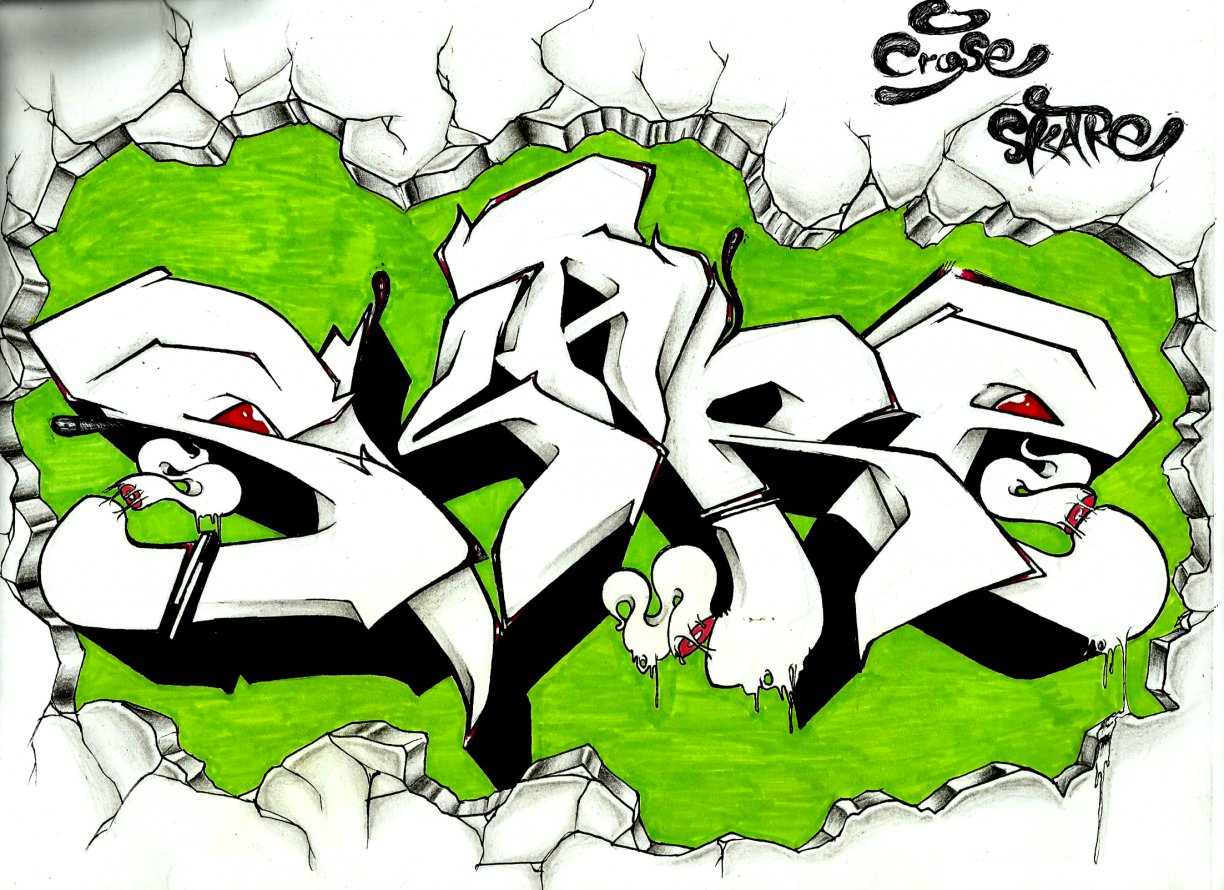 Graffiti Sketch - Photo by Crose - crose