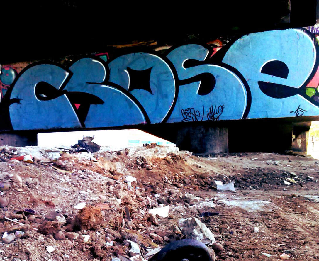 Graffiti Wall - Photo by Crose