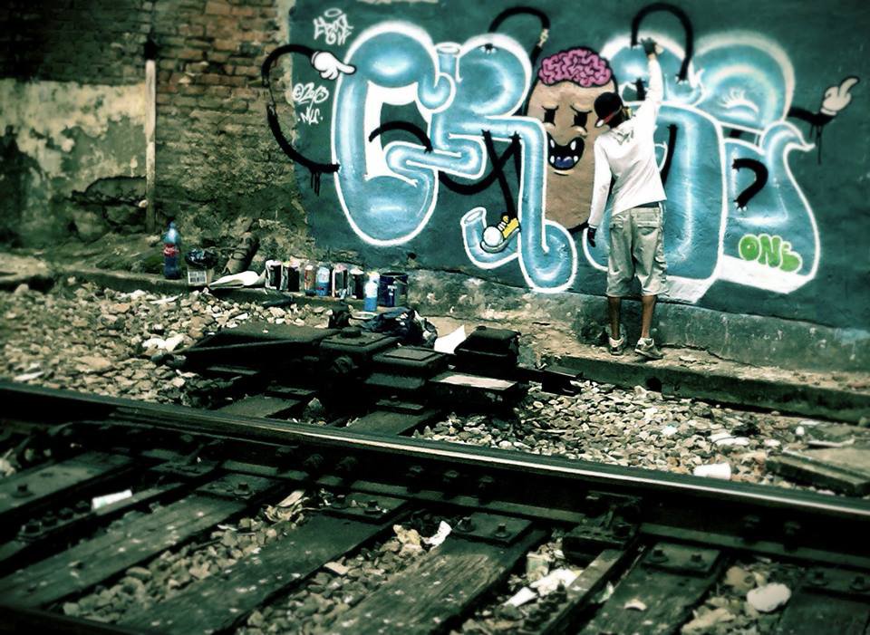 Graffiti Wall - Photo by Crose
