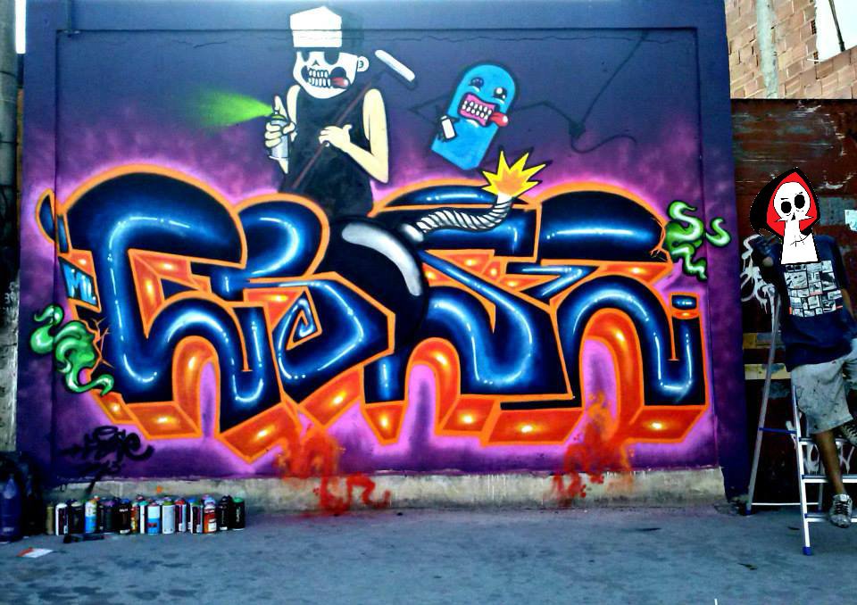 Graffiti Wall - Photo by Crose