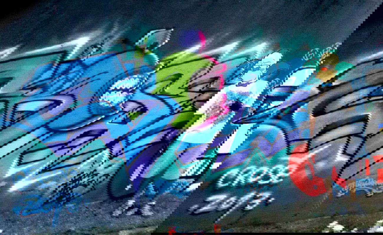 Graffiti Wall - Photo by Crose