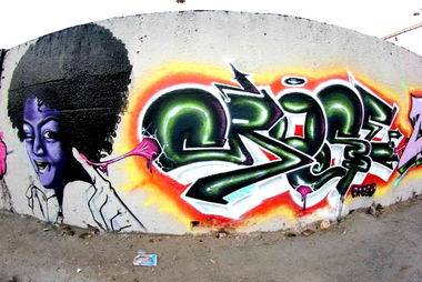 Graffiti Wall - Photo by Crose