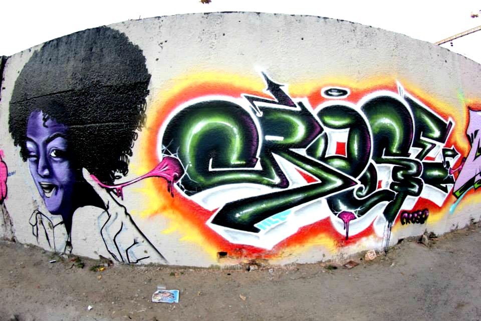 Graffiti Wall - Photo by Crose