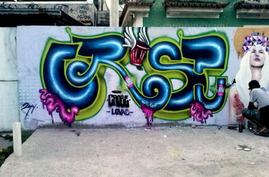 Graffiti Wall - Photo by Crose