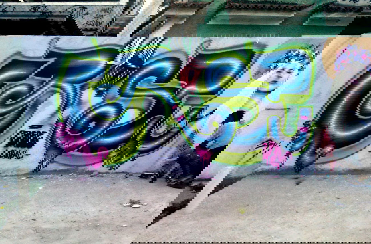 Graffiti Wall - Photo by Crose