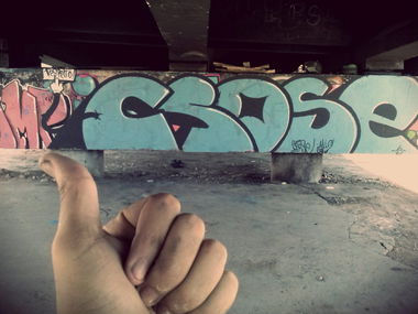 Graffiti Wall - Photo by Crose