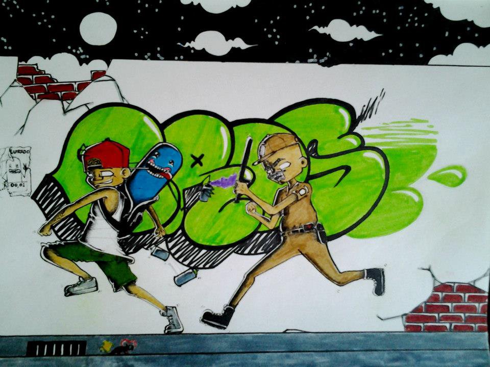 Graffiti Sketch - Photo by Crose