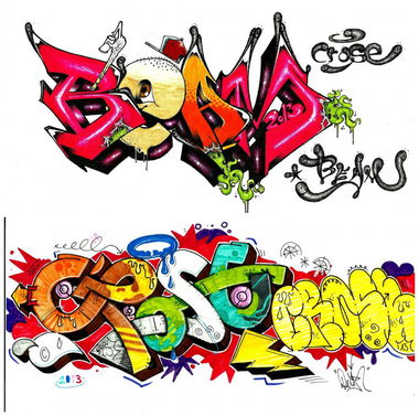 Graffiti Sketch - Photo by Crose - Exchange