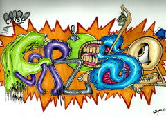 Graffiti Sketch - Photo by Crose