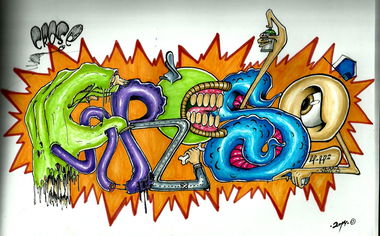 Graffiti Sketch - Photo by Crose
