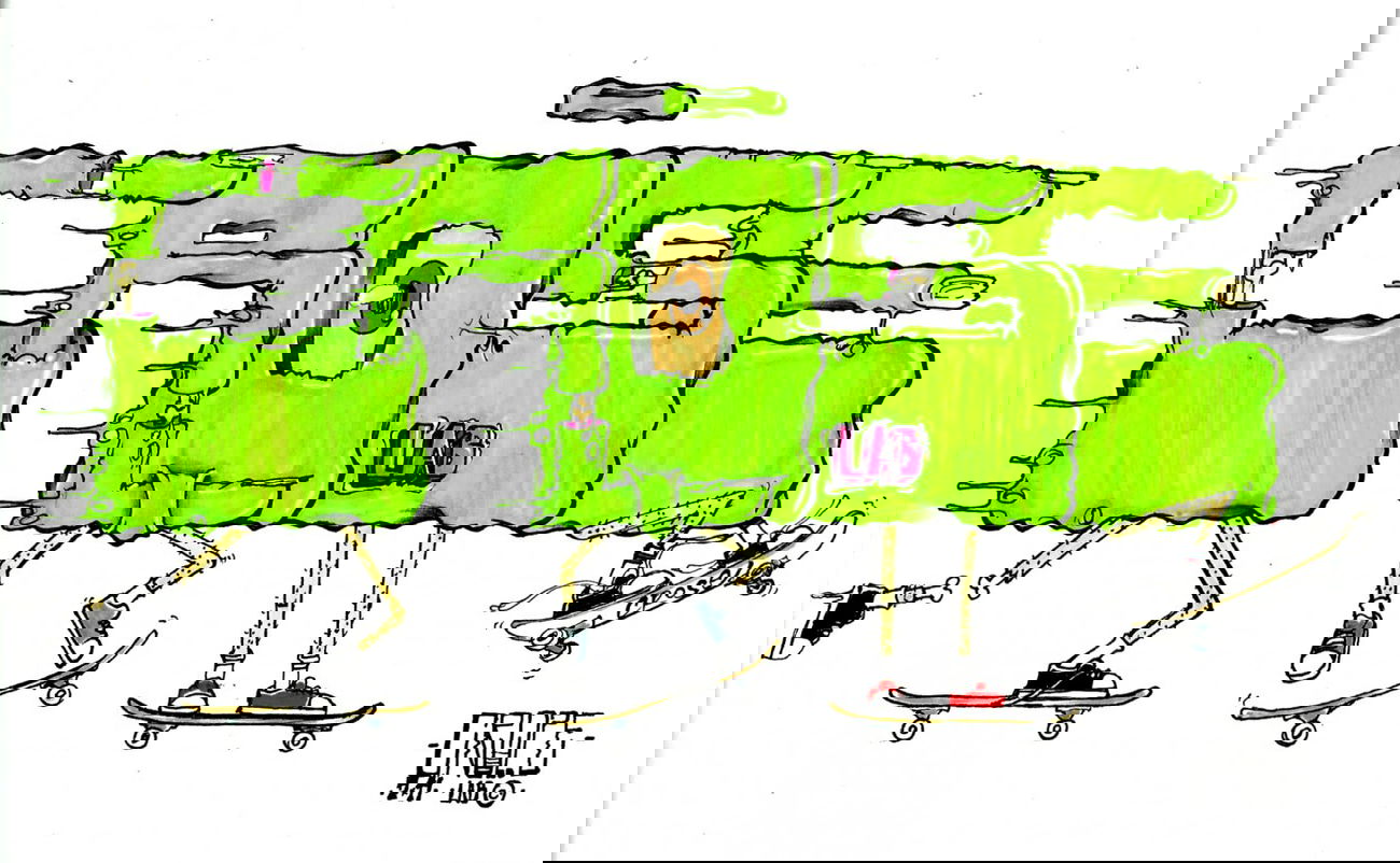 Graffiti Sketch - Photo by Crose