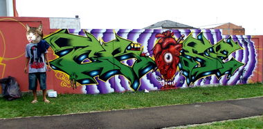 Graffiti Wall - Photo by Crose