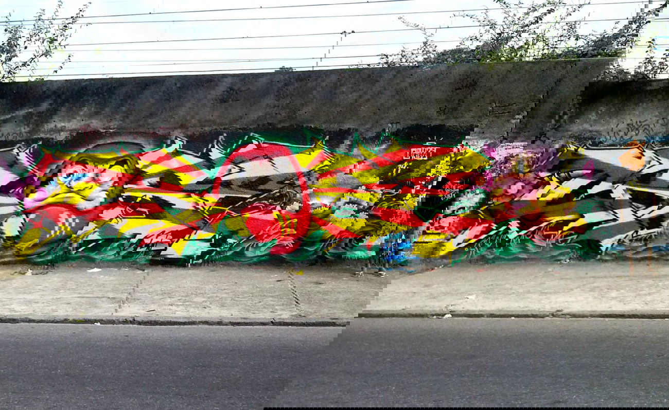 Graffiti Wall in Rio - Photo by Crose (2014)
