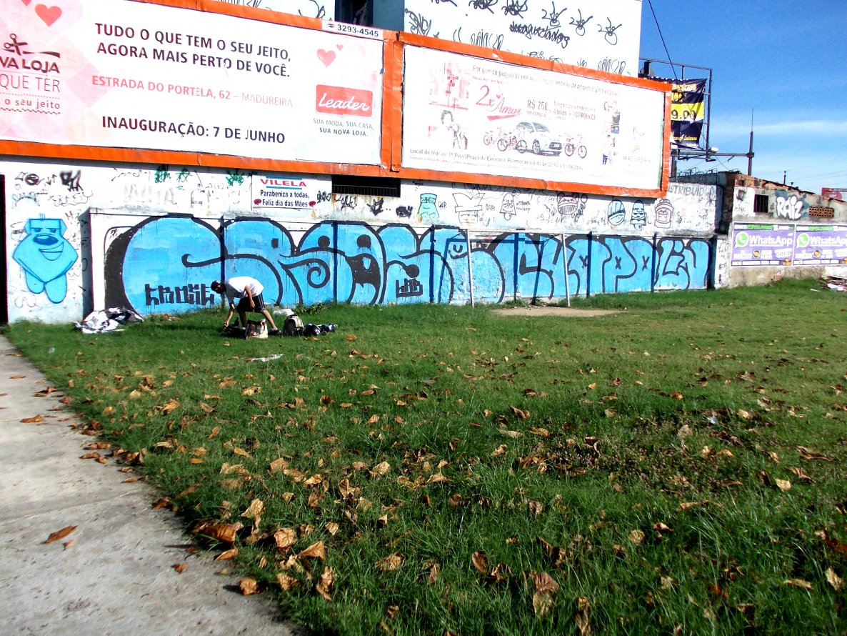 Graffiti Bombing - Photo by Crose