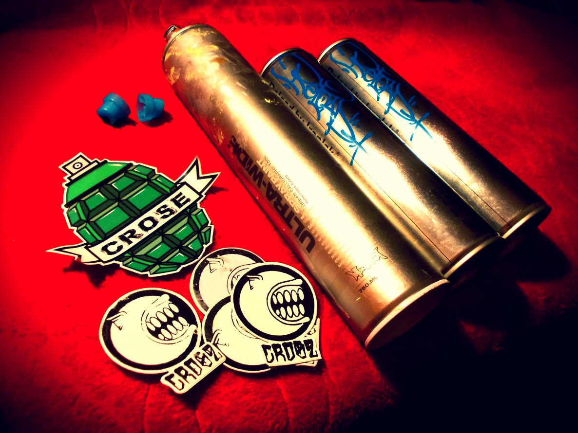 Graffiti Artwork in Brazil - Photo by Crose