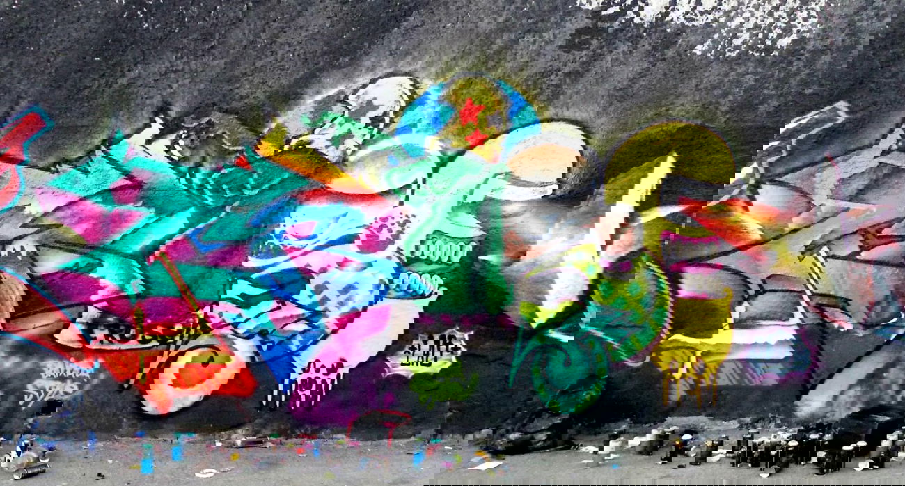 Graffiti Wall in Mesquita - Photo by Crose - crose, graffiti, bodé (2014)