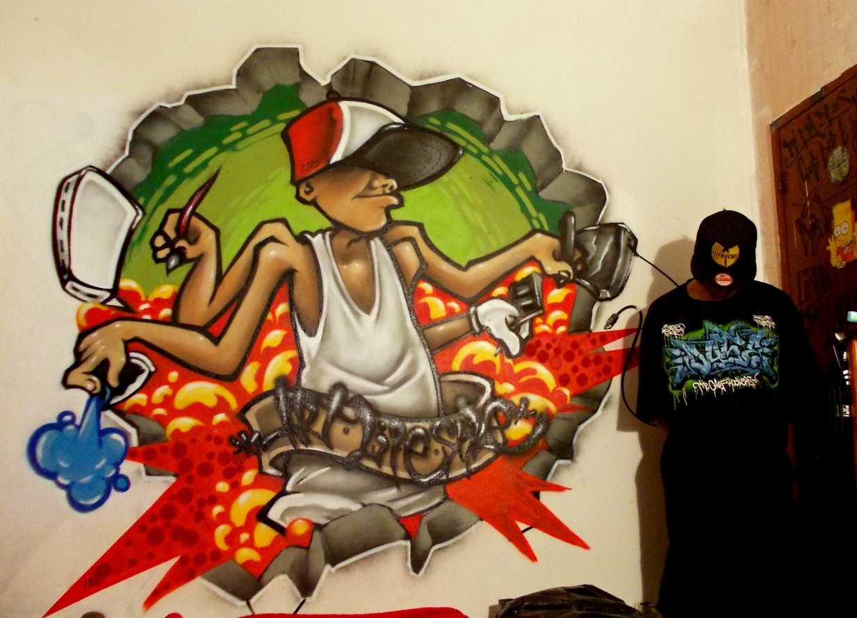 Graffiti Wall - Photo by Crose