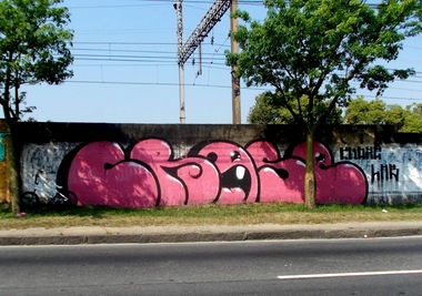 Graffiti Bombing - Photo by Crose