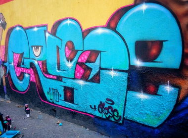 Graffiti Wall - Photo by Crose