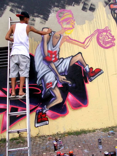 Graffiti Wall - Photo by Crose