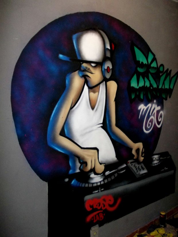 Graffiti Wall - Photo by Crose