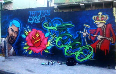 Graffiti Wall - Photo by Crose