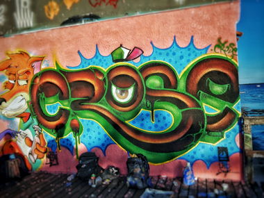 Graffiti Wall - Photo by Crose