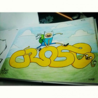 Graffiti Sketch - Photo by Crose