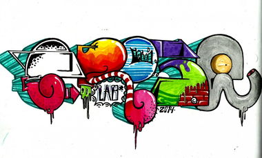 Graffiti Sketch - Photo by Crose