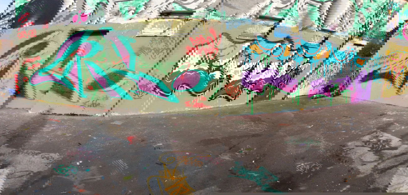 Graffiti Wall in Leipzig - Photo by CryptOS - Siro, Cras, Leipzig (2014)