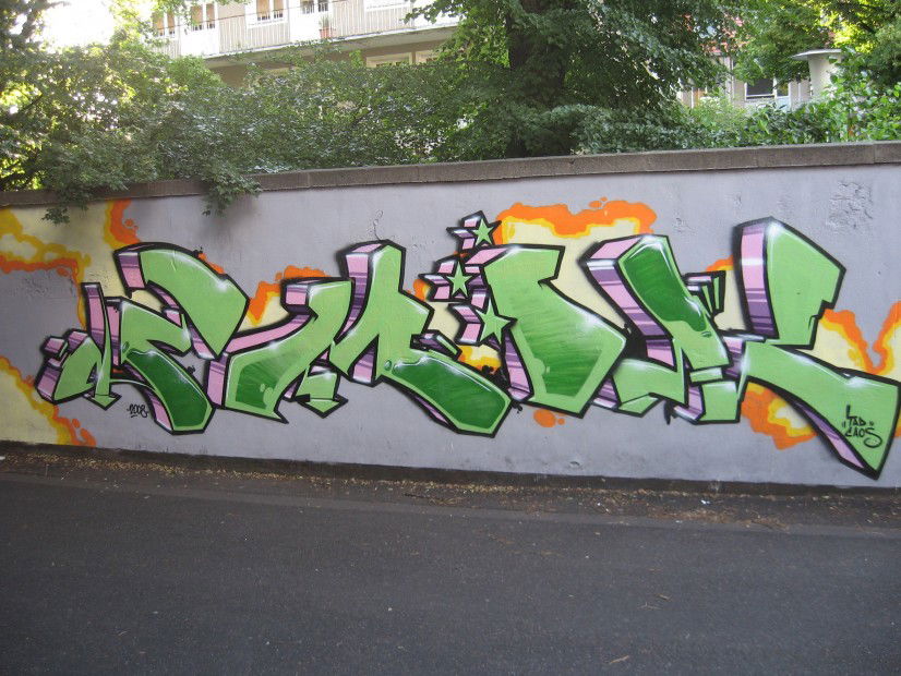 Graffiti Wall in Köln - Photo by Cuba64 (2008)