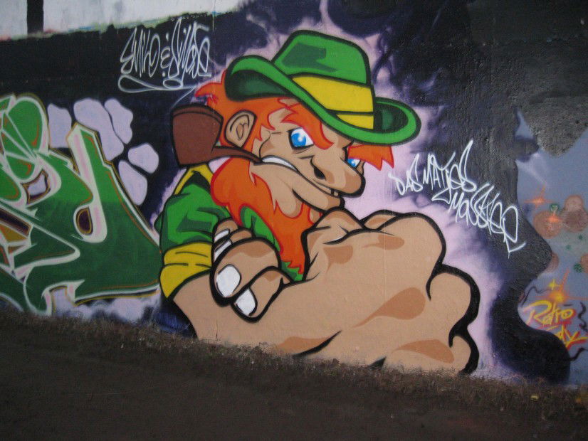 Graffiti Wall in Köln - Photo by Cuba64 (2011)