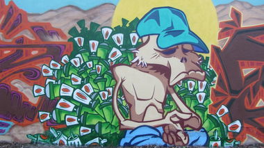 Graffiti Wall in Leverkusen - Photo by Cuba64 (2013)