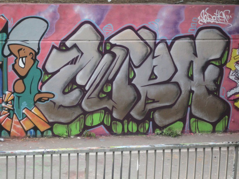 Graffiti Wall in Badorf - Photo by Cuba64