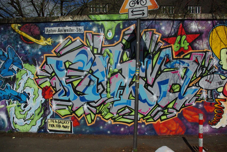 Graffiti Wall - Photo by Cuba64 (2010)