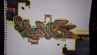 Graffiti Wall - Photo by CurryKing