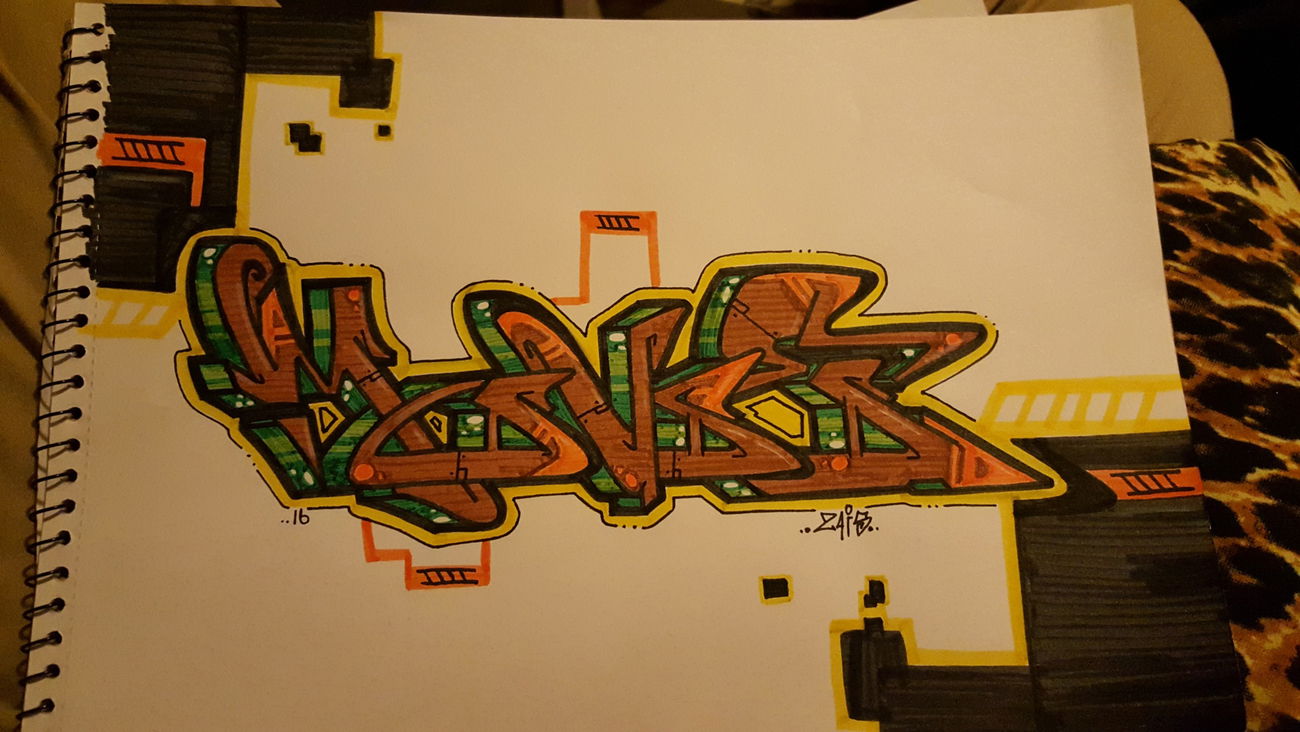 Graffiti Sketch - Photo by CurryKing - mouse, battle, mousebattle