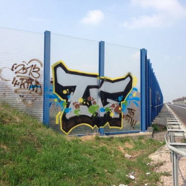Graffiti Bombing - Photo by Cuser - TG, TRUCKERGANG, OTGN (2013)