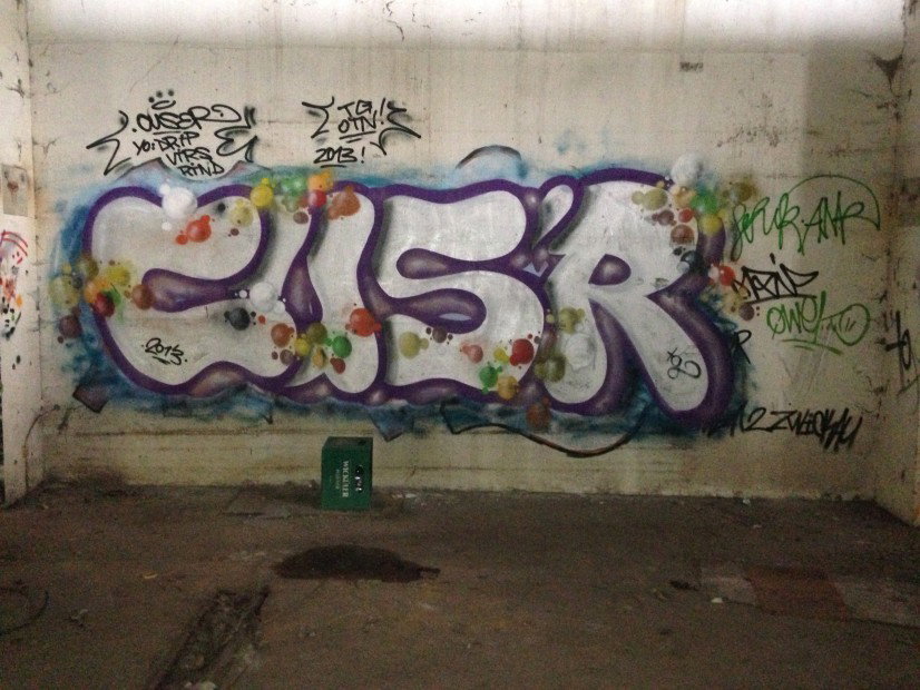 Graffiti Wall - Photo by Cuser - Cuser, TG, OTGN (2013)